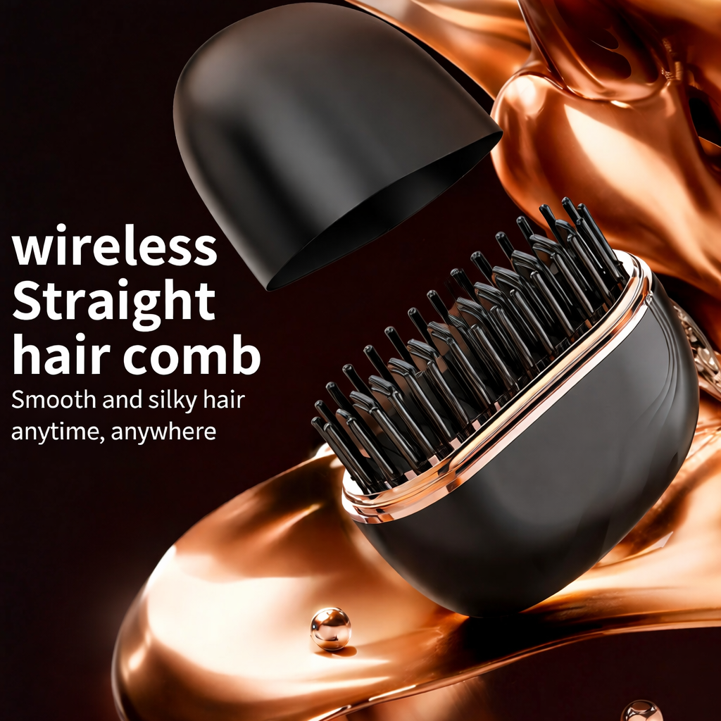 Wireless hair straightener