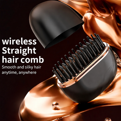 Wireless hair straightener